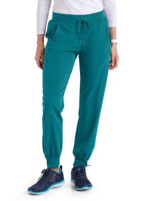 teal jogger pants