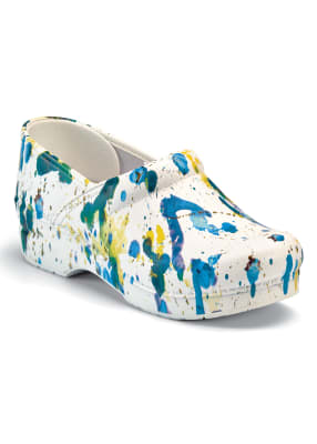 dansko paint splatter