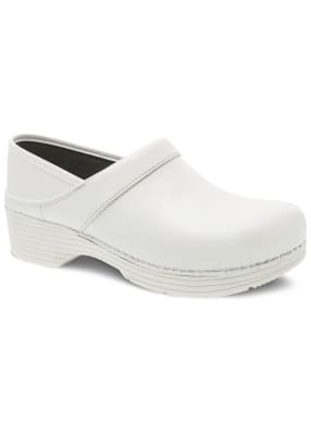 white nursing clogs