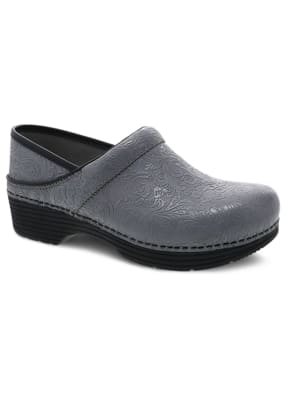 grey clogs