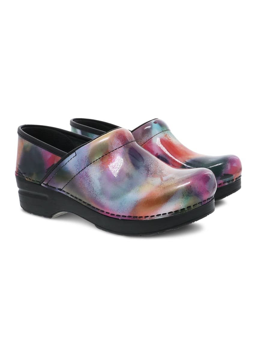 spray paint patent leather shoes