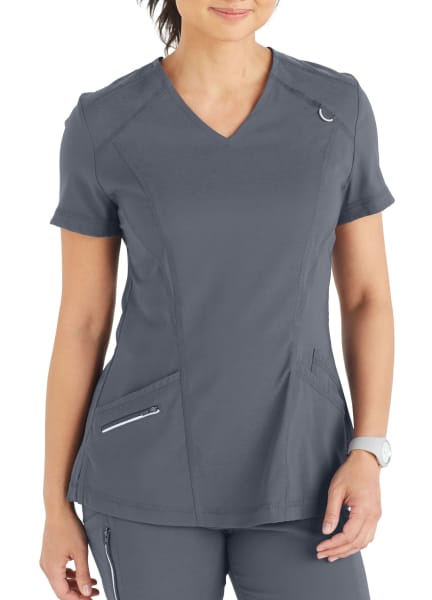 Urbane Align Core Control V-Neck Scrub Top | Scrubs & Beyond