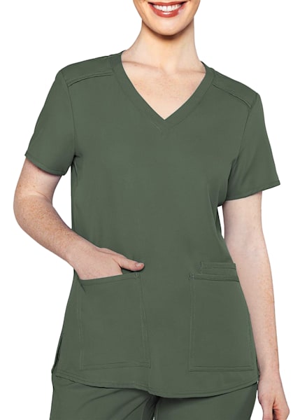 Med Couture Insight 3-Pocket V-Neck 