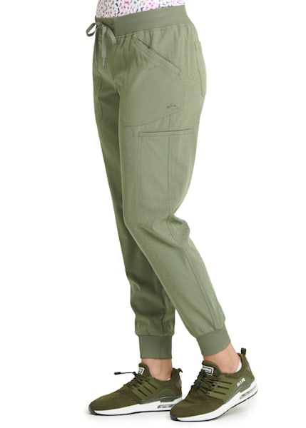 Sheba Jacquard 6-Pocket Jogger | Scrubs & Beyond