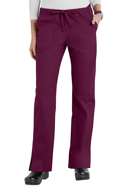 Cherokee Workwear Core Stretch Mid-rise Slim Drawstring Scrub Pants ...