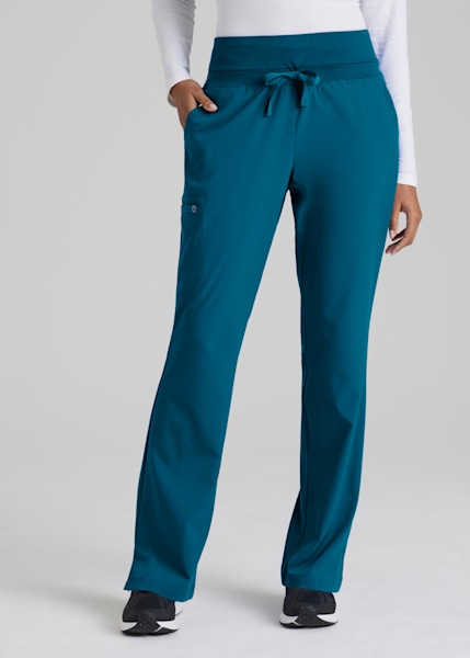 Barco One Knit Waistband 5 Pocket Scrub Pants | Scrubs & Beyond