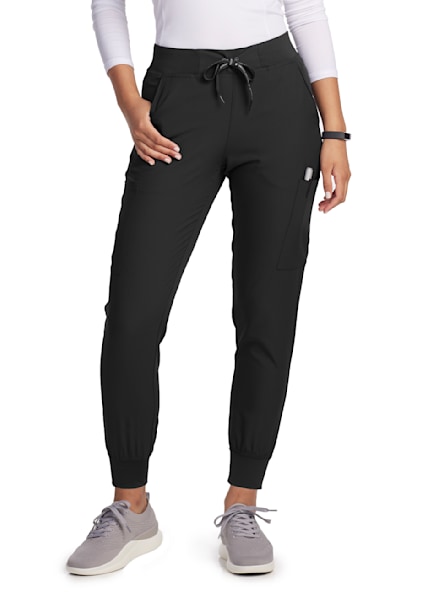 6-Pocket Jesey-knit Waistband Cargo Jogger | Scrubs & Beyond