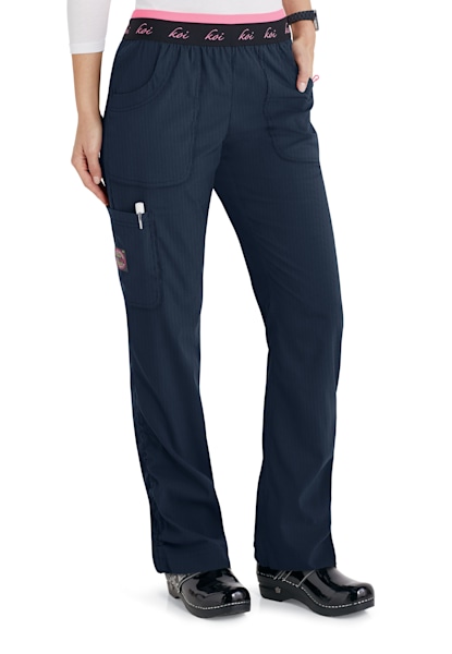 Koi Lite Spirit Logo Waist Cargo Scrub Pants | Scrubs & Beyond