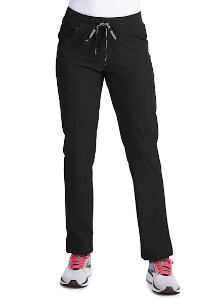 Peaches By Med Couture Drawstring Double Cargo Scrub Pants | Scrubs ...