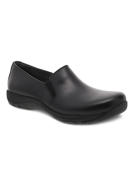 Black Leather Nursing Clogs | Scrubs u0026 Beyond