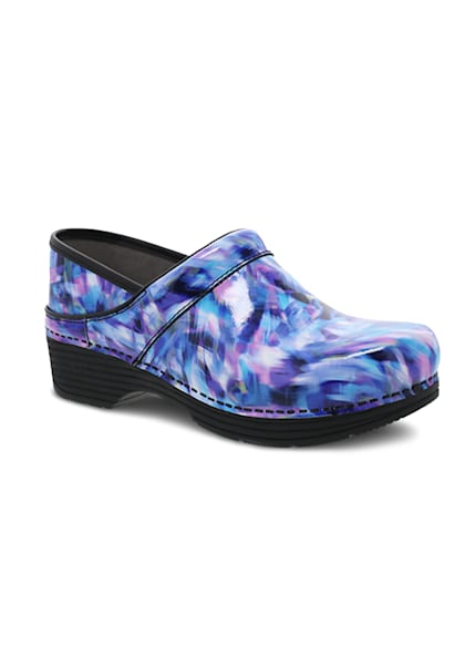 colorful nursing clogs