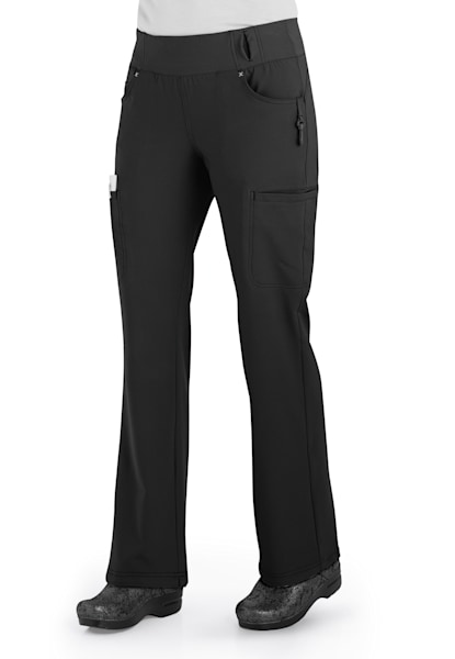 Cherokee Iflex Mid Rise Pull On Knit Waist Scrub Pants | Scrubs & Beyond