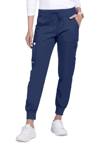 Grey's Anatomy Spandex Stretch Drawstring Cargo Jogger Scrub Pants ...