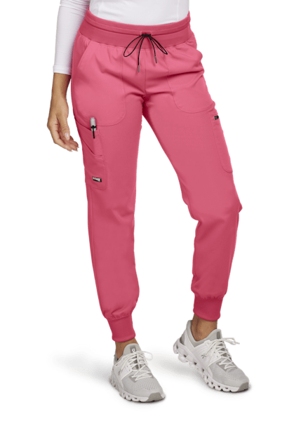 Grey's Anatomy Spandex Stretch Drawstring Cargo Jogger Scrub Pants ...