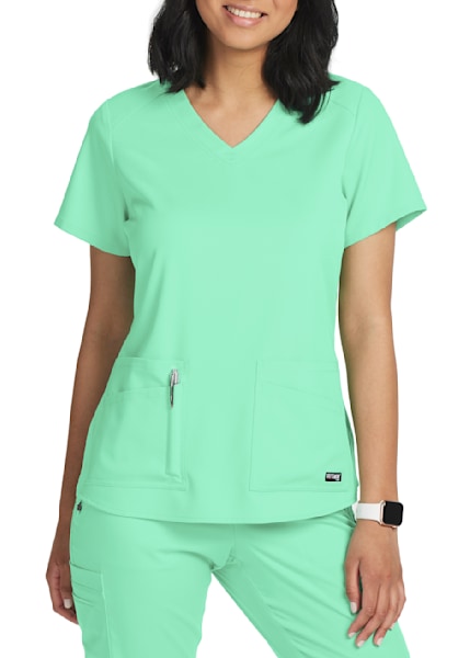 Grey's Anatomy Spandex Stretch V-Neck 4 