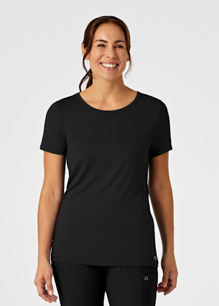 WonderWink Silky Short Sleeve Tees 