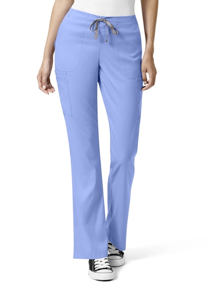 WonderWink Pro Bootcut Leg Drawstring Cargo Scrub Pants | Scrubs & Beyond