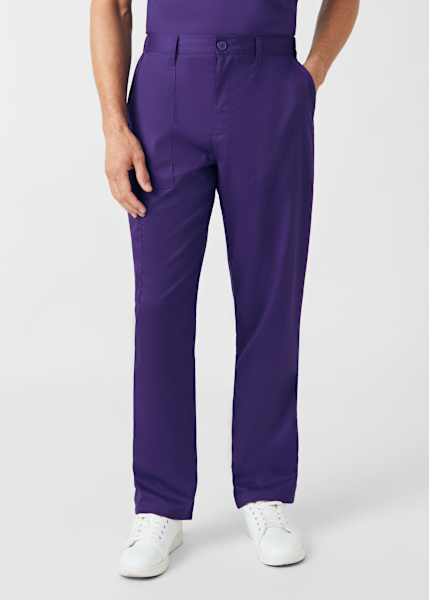6-Pocket Elastic Waistband Men's Cargo Pant | Scrubs & Beyond