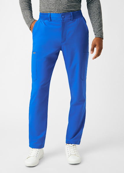 8-Pocket Rib Knit Waistband Men's Cargo Pant | Scrubs & Beyond