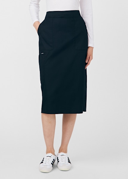 black scrub dress Dress A Med Women's 11 Pocket Slim Fit Uniform Scrubs