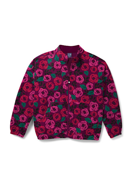 Floral scrub jacket deals