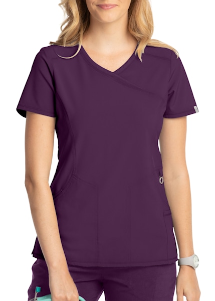 eggplant infinity scrubs