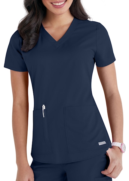 Grey's Anatomy Kim Scrub Pant in Coral Love – Lasalle Uniform