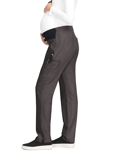 EXARUS Maternity Cargo Pants Over The Belly Joggers Scrub Pants