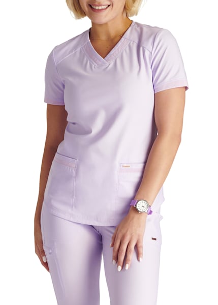 CK092 Women's Scrubs FORM by Cherokee Women's Mid Rise Tapered Leg