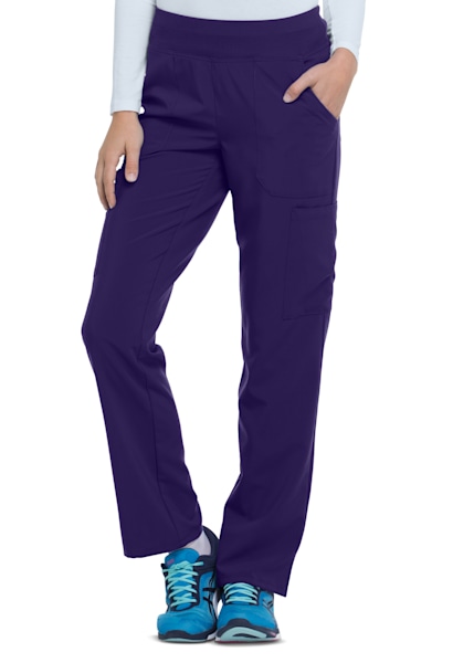 Dickies Women's Wide Leg Work Pants - grape wine