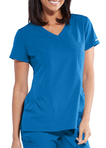 Skechers Vitality 3 Pocket Virtual V-neck Scrub Tops