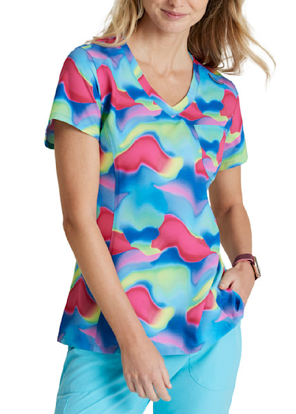 Women's Skechers Essence Print Top (Part of the Family) – BodyMoves Scrubs  Boutique