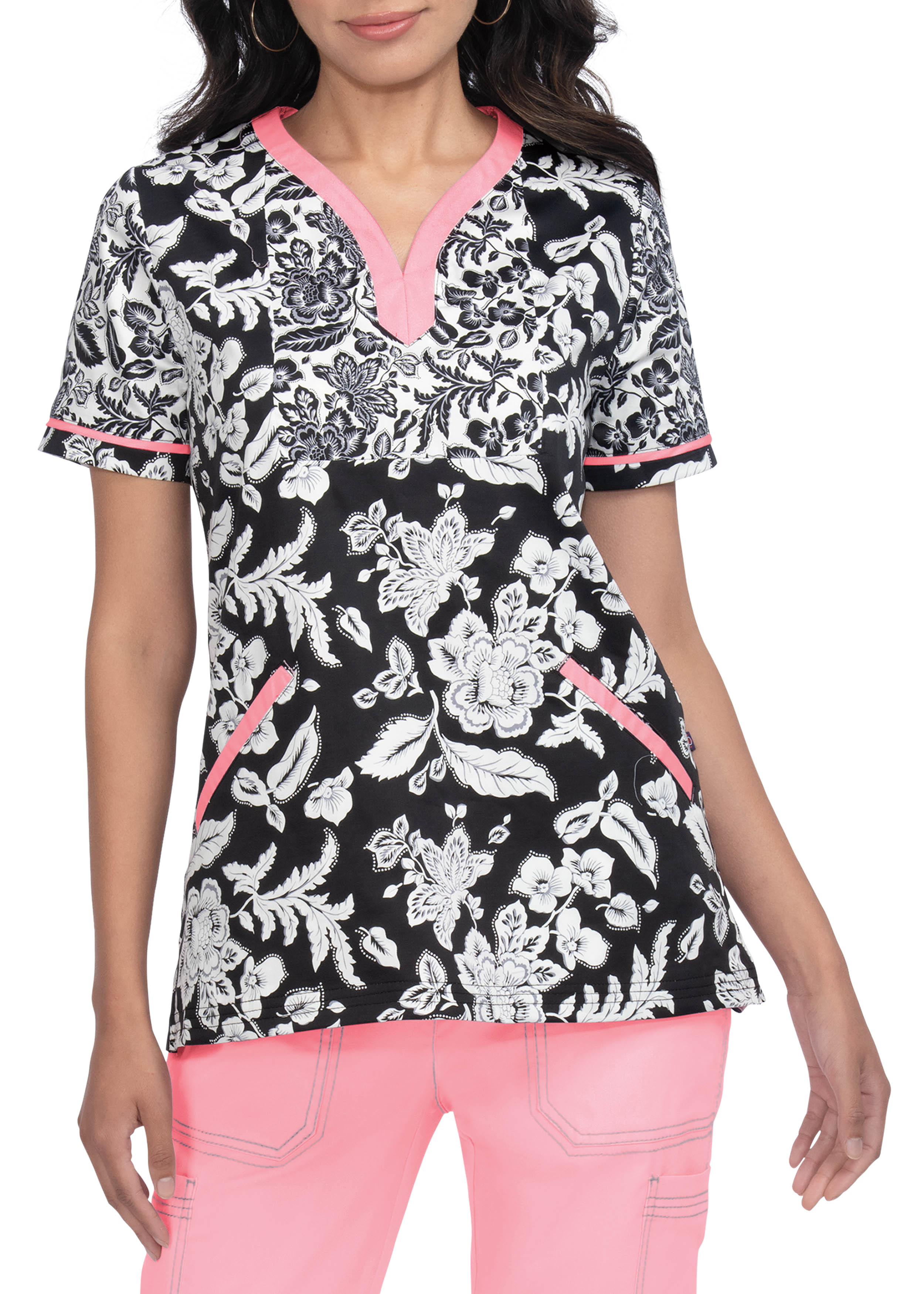 scrubs floral