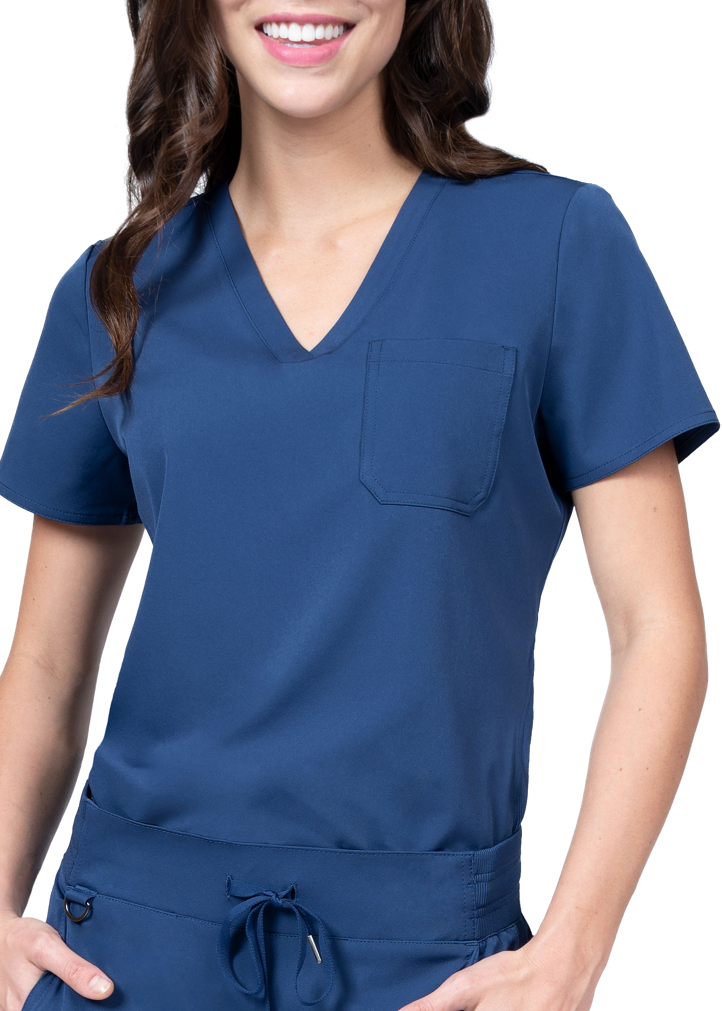 1Pocket VNeck Tuck In Top Scrubs & Beyond