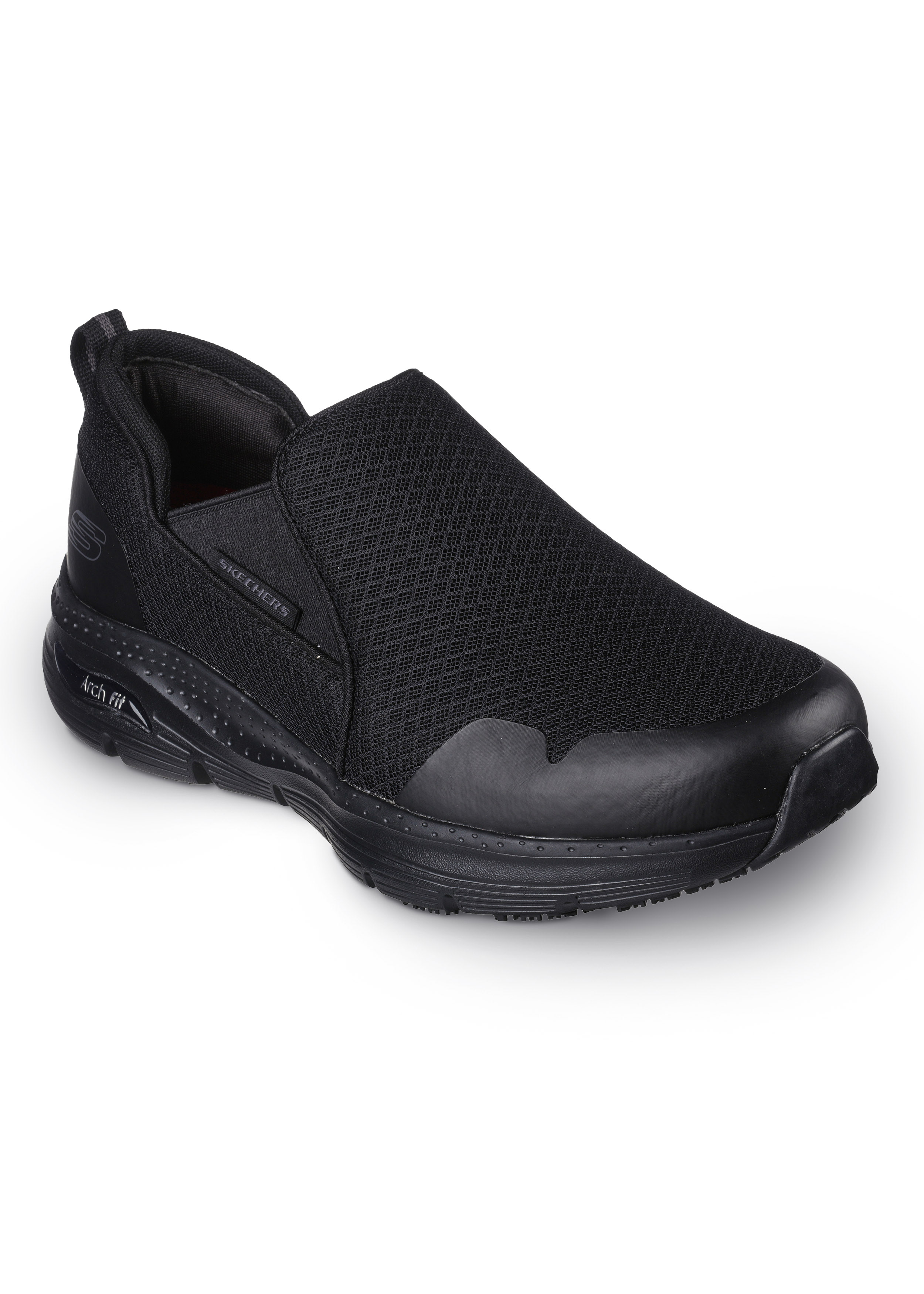 slip resistant shoes with arch support