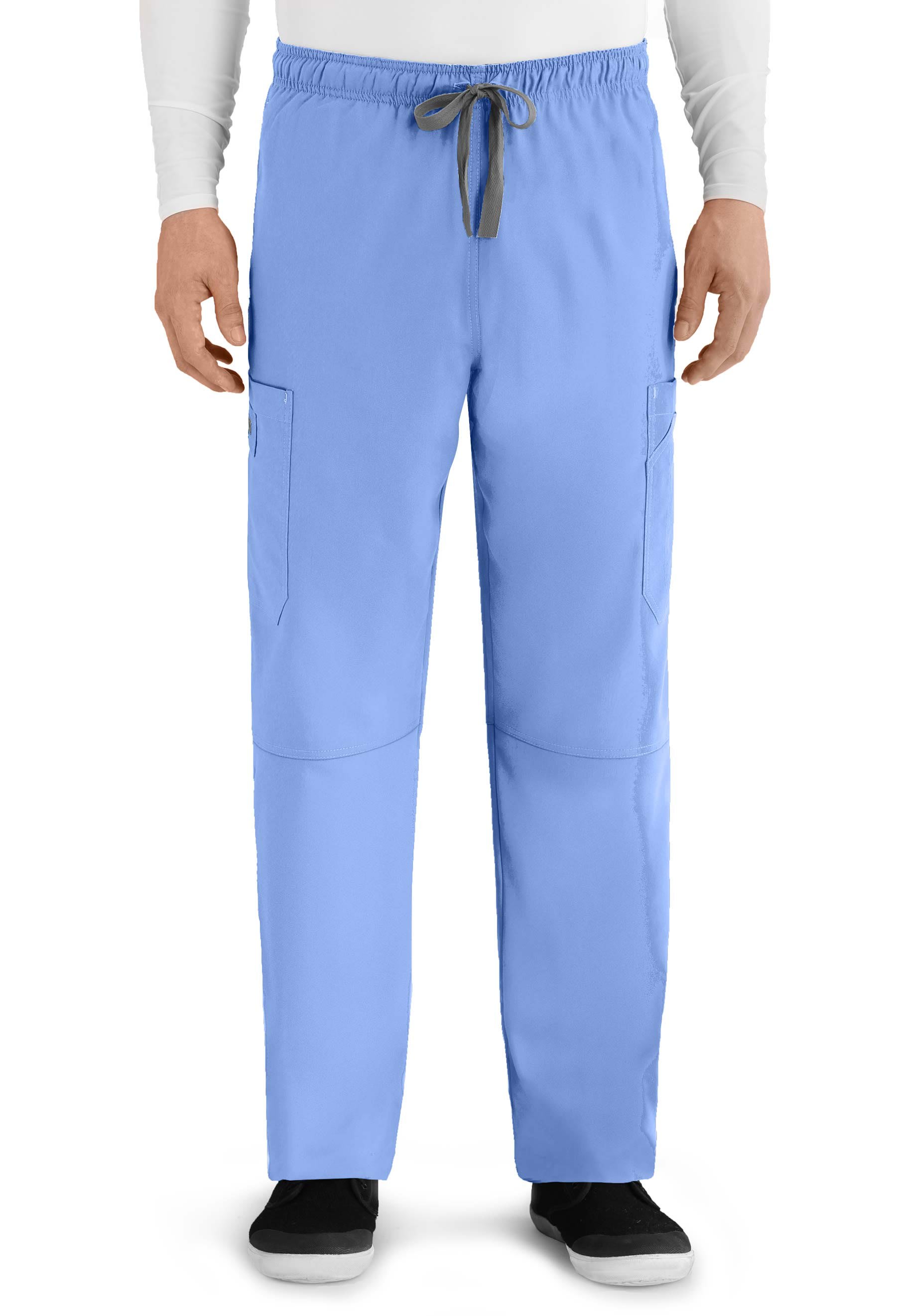 Grey's Anatomy Men's Derek 6 Pocket Cargo Scrub Pants Scrubs & Beyond