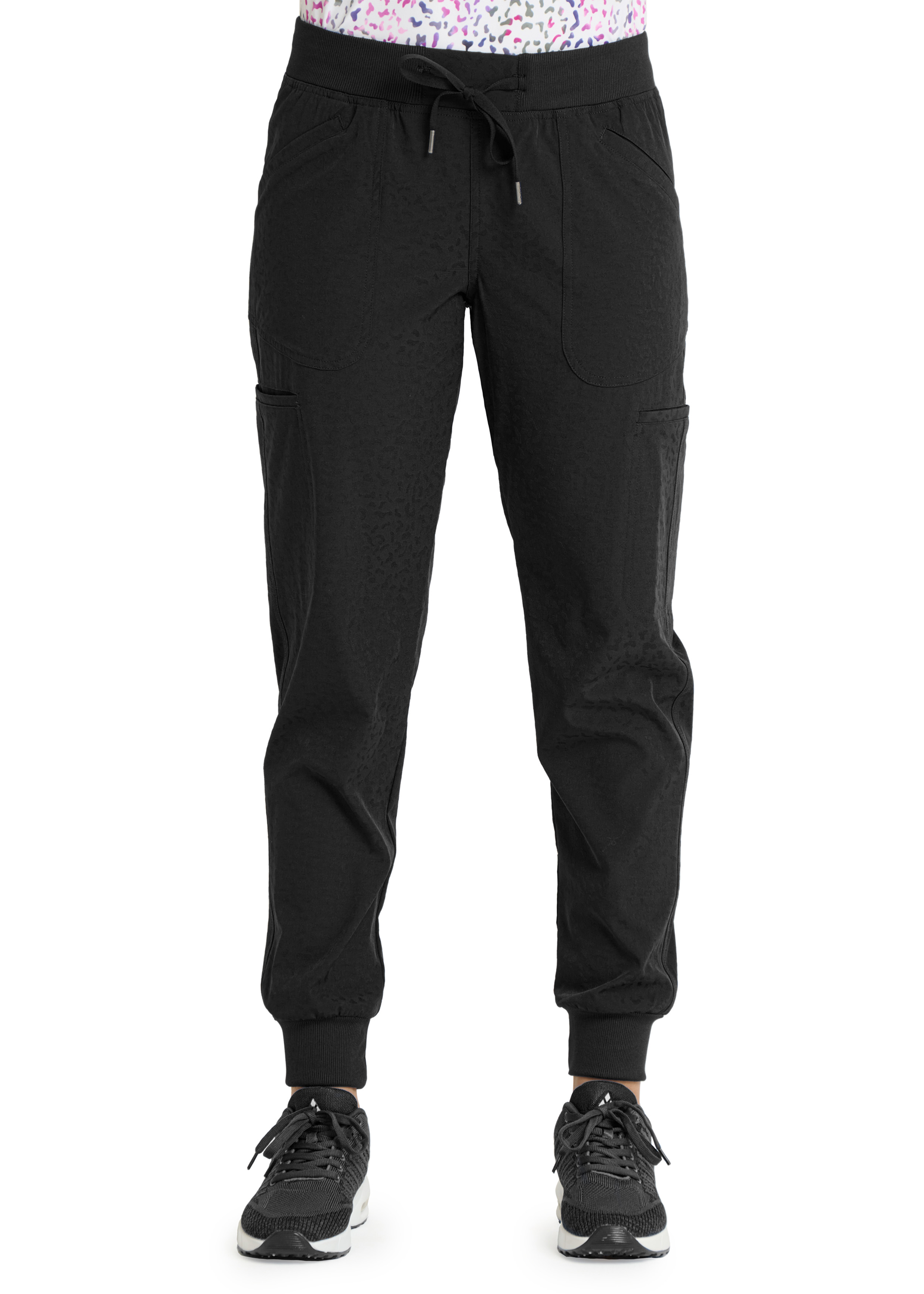 Sheba Jacquard 6-Pocket Jogger | Scrubs & Beyond