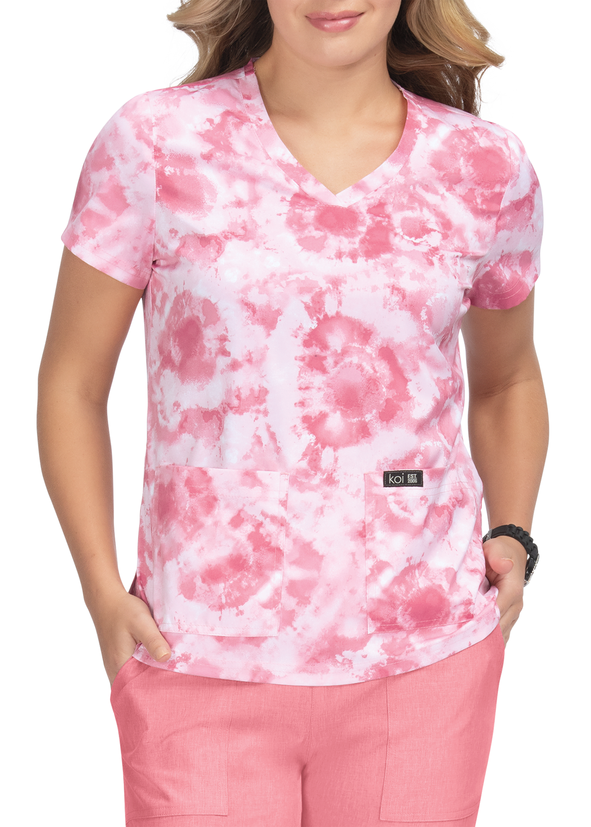 Medical Blouse Woman Philosophy Koi (316) | Mankaia