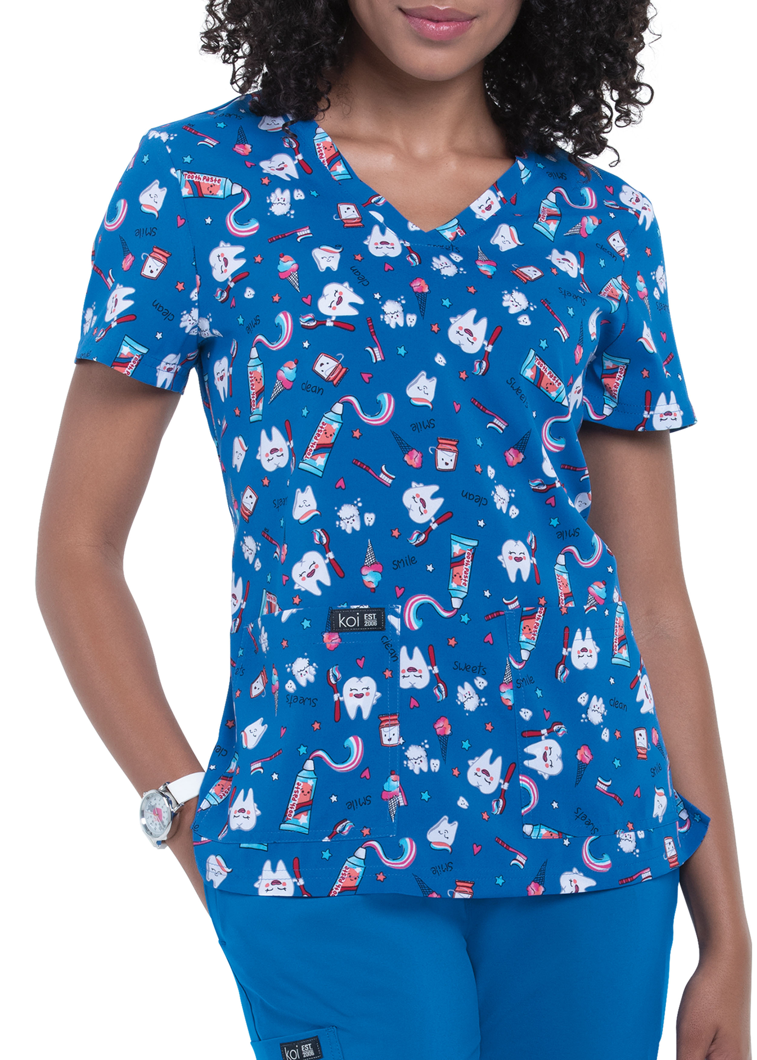 basic scrub top pattern