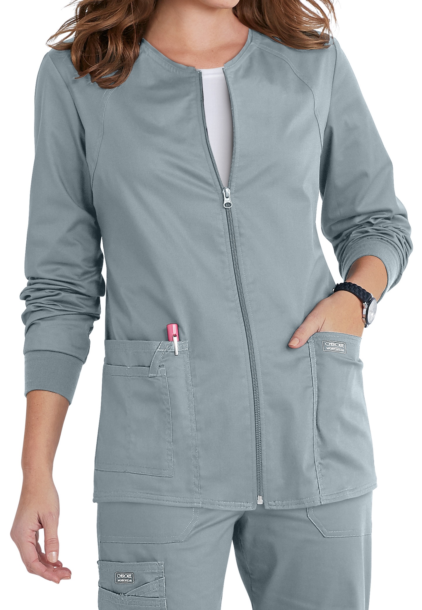 Cherokee Workwear Core Stretch Zip 