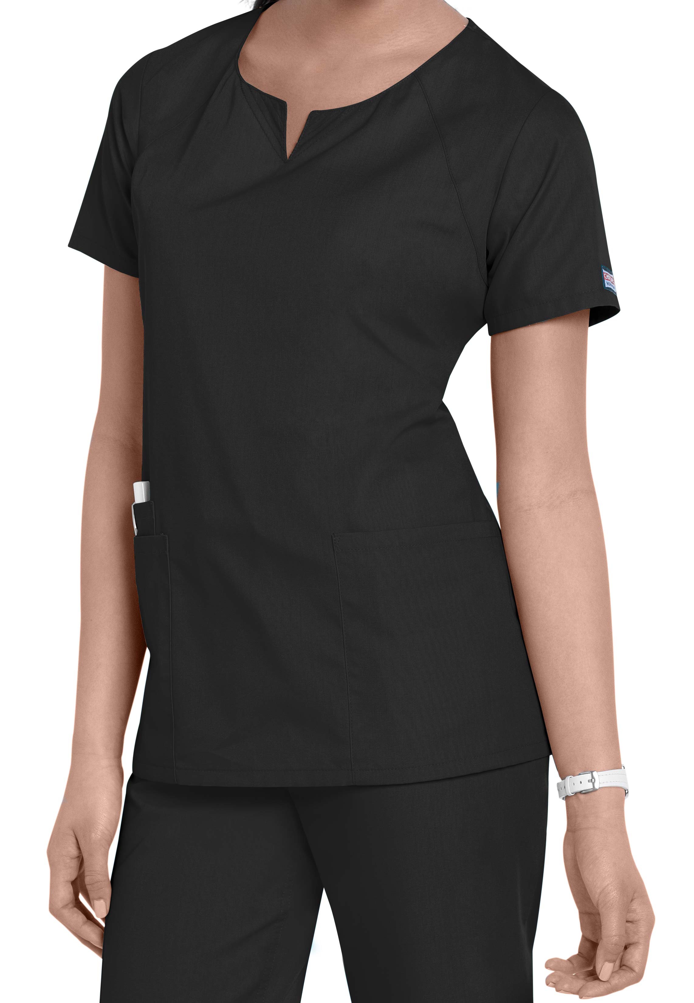 4 Pocket Round Neck Scrub Tops 