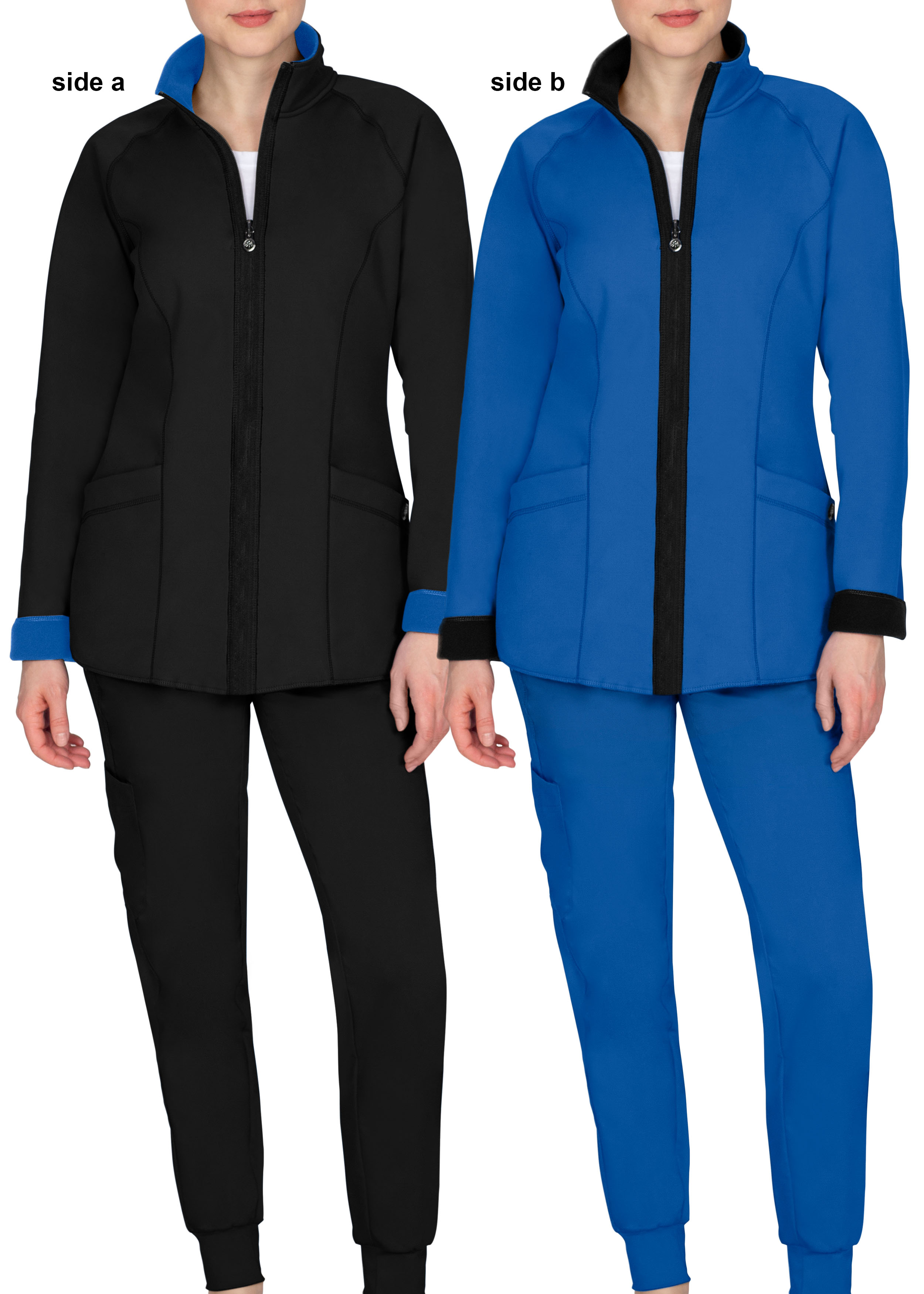 Healing Hands Brooklyn Reversible Scrub Jacket Scrubs & Beyond