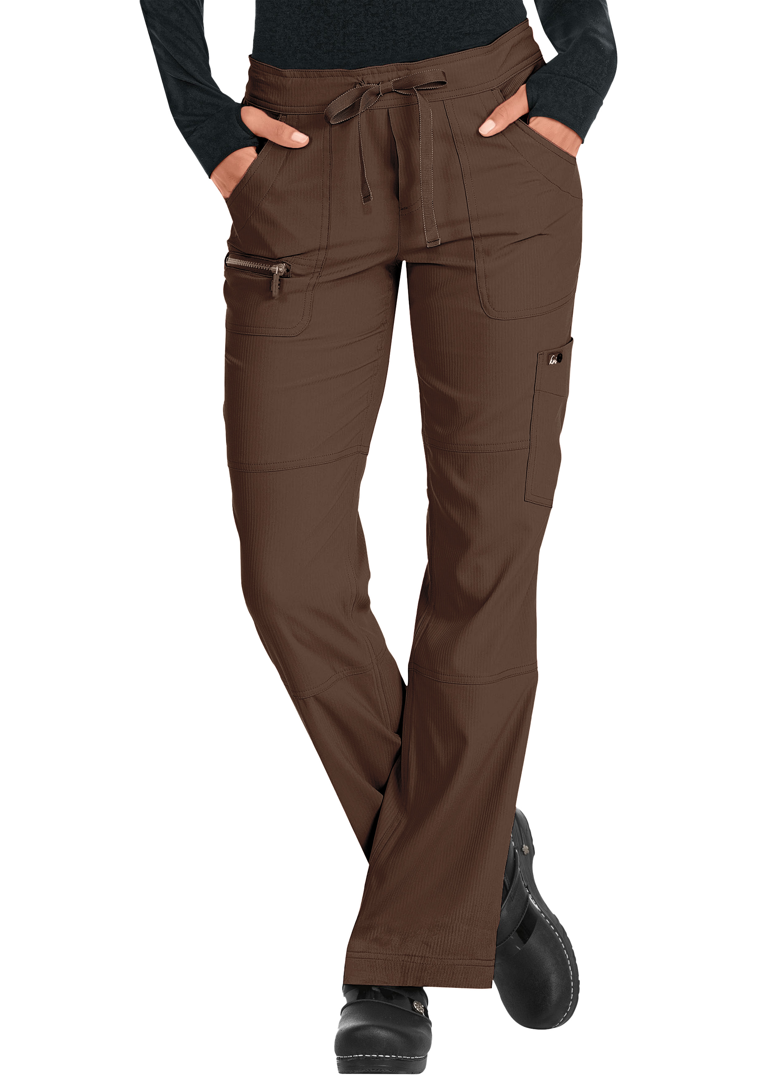 Koi Lite Peace 6 Pocket Drawstring Scrub Pants Scrubs & Beyond