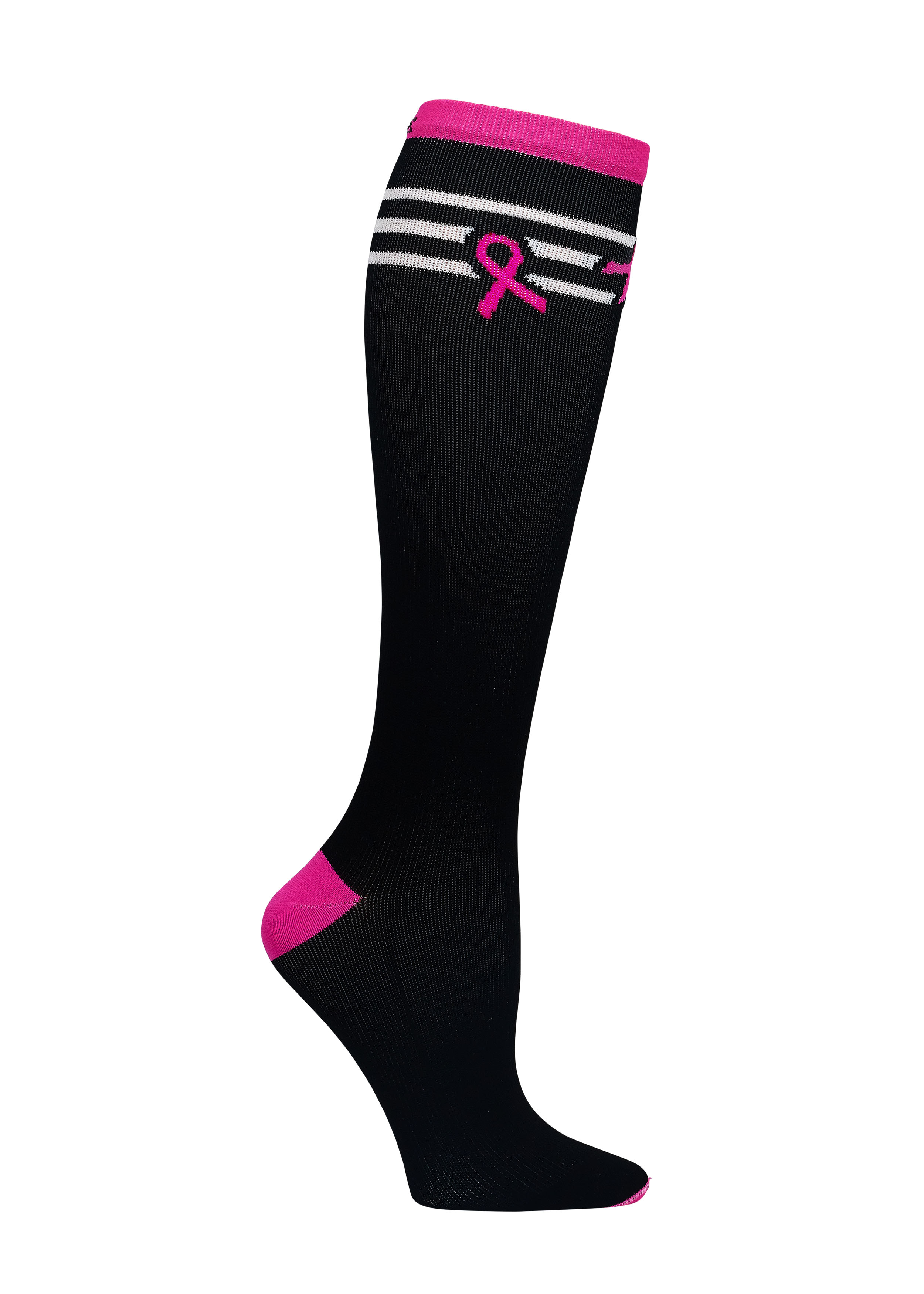 Cherokee Legwear Print Support Awareness Print Compression Socks ...