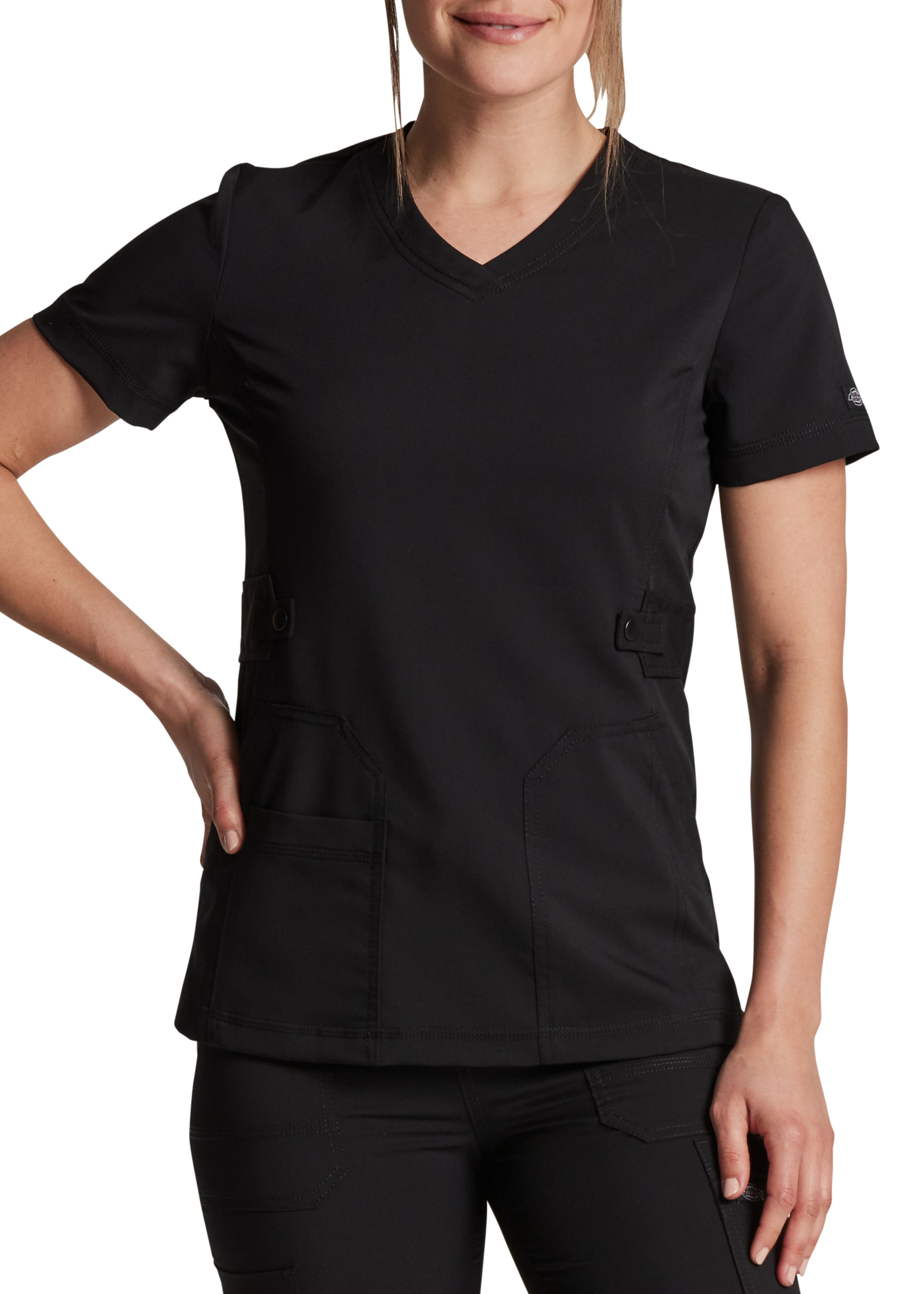 Dickies Balance 3 Pocket VNeck Scrub Top Scrubs & Beyond Scrubs