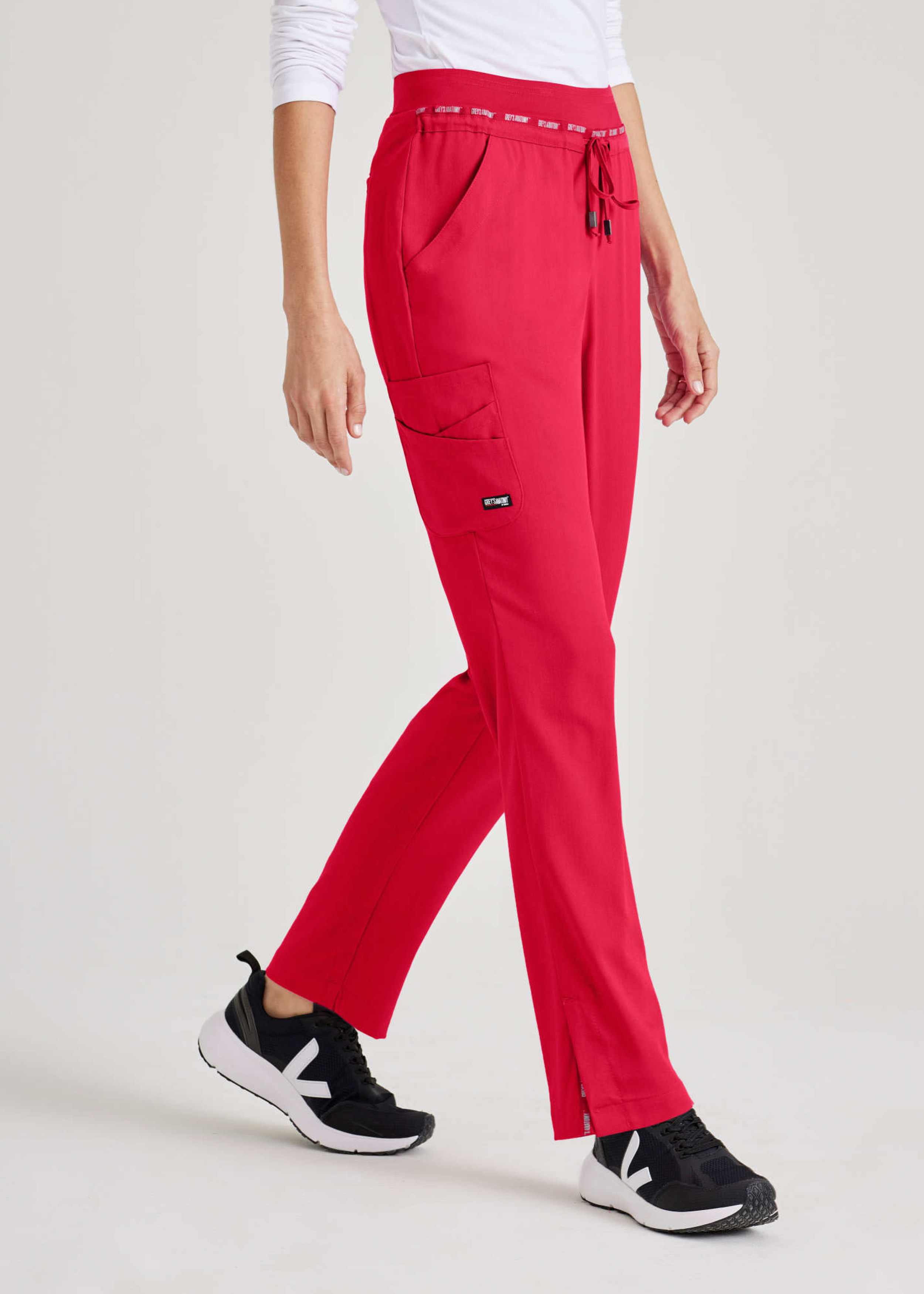 Grey's Anatomy Stretch Spandex 6 Pocket Cargo Scrub Pants Scrubs & Beyond