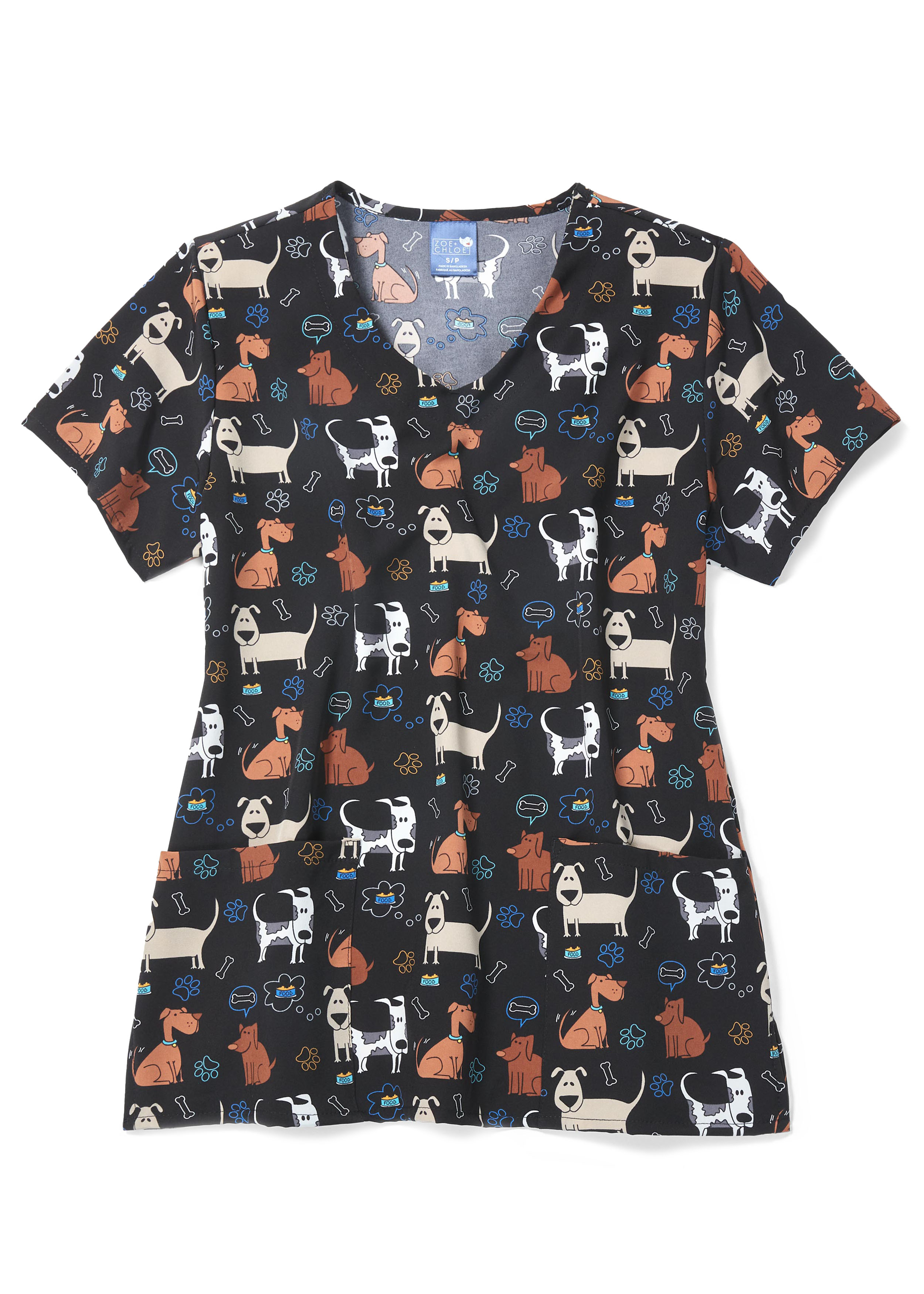 Printed Scrub Tops, Veterinary Scrubs