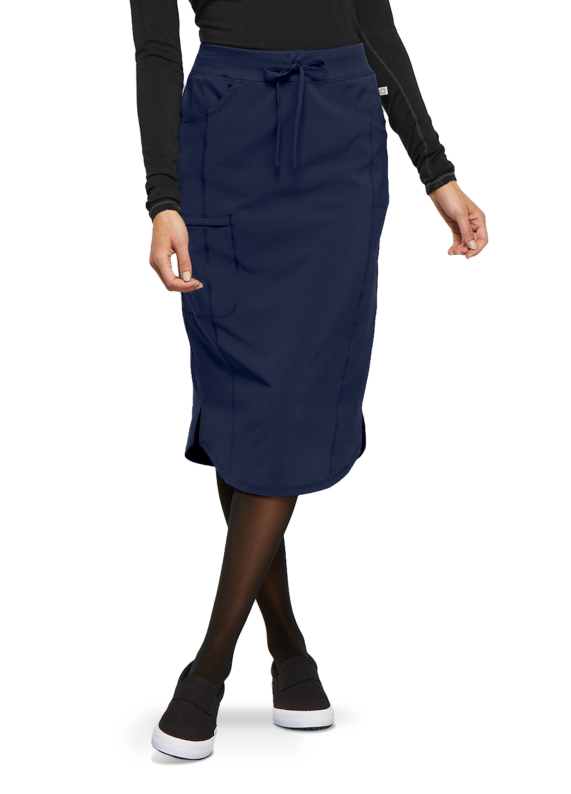 Maxi Skort - grey, navy blue, or black maxi skirt, scrub skirts