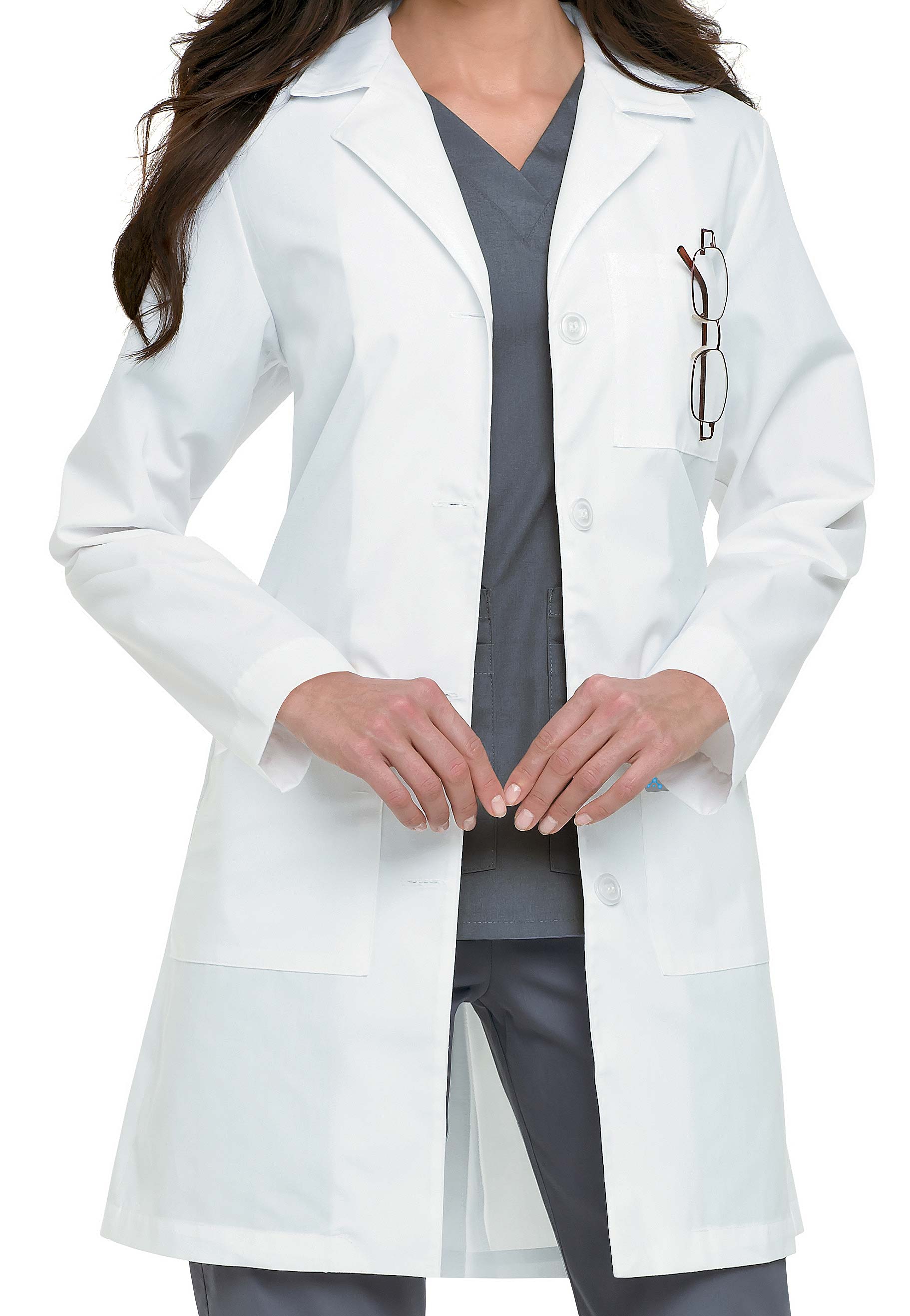 Landau Women's 38 Inch Twill Antimicrobial Lab Coats