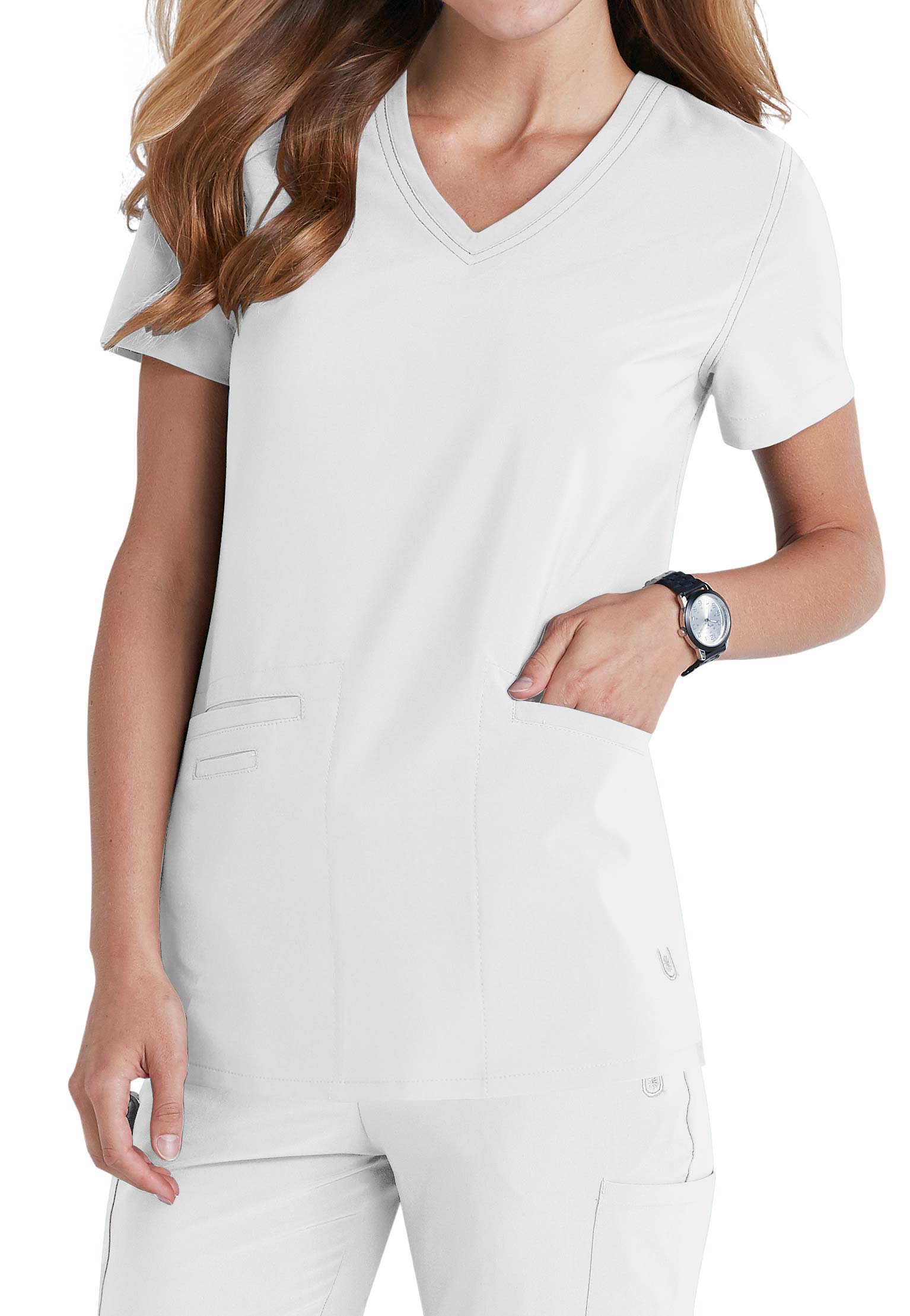 Urbane Performance Motivate V-Neck Scrub Top